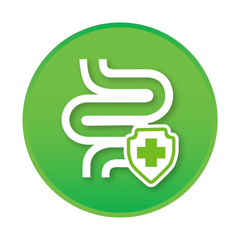 <p><strong>PROBIOTIC &amp; PREBIOTIC</strong><br>Promotes growth of good bacteria and reduces growth of bad bacteria in the gut</p>